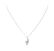 0.22 ctw Diamond Solitaire Pendant with Chain - 14KT