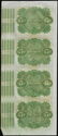 Uncut Sheet of (4) State of Louisiana Baby Bond - 2