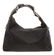 Gucci Black GG Canvas Leather Medium Horsebit Hobo Bag - 3