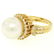 18K Yellow Gold 13.3mm South Sea Pearl Ring w/