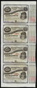 Uncut Sheet of (4) State of Louisiana Baby Bond