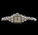 Hamilton 14KT White Gold Diamond Vintage Ladies Watch