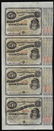 Uncut Sheet of (4) State of Louisiana Baby Bond