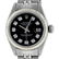 Rolex Ladies Stainless Steel Black Diamond 26MM