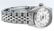 Rolex Ladies Stainless Steel Silver Diamond 26MM - 3