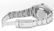 Rolex Mens SS 41MM Rhodium Baguette Diamond Datejust 2 - 6
