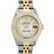 Rolex Ladies 2 Tone Yellow Gold 18K Gold Diamond Bezel