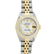 Rolex Ladies 2 Tone Yellow Gold 18K Gold Diamond Bezel - 2
