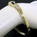 Antique Art Deco 14k Yellow Gold and Platinum Sapphire - 4