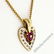 14kt Yellow Gold 0.51 ctw Round Ruby and Diamond Open - 3