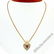 14kt Yellow Gold 0.51 ctw Round Ruby and Diamond Open - 4