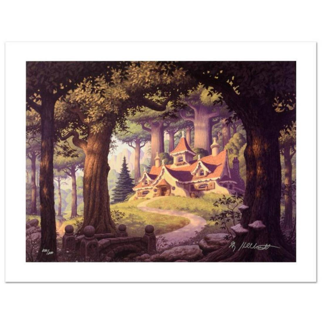 Rivendell by The Brothers Hildebrandt: Known world wide for their fantasy and science fiction illustrations, identical twin brothers Greg and Tim Hildebrandt created an abundance of fascinating artwork, most notably their illustration work