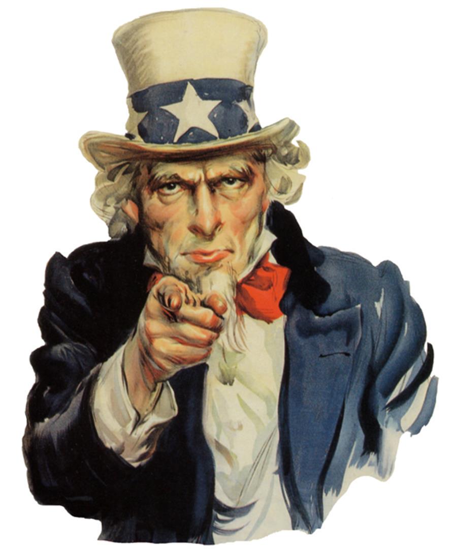 Anonymous - Uncle Sam: Artist: Anonymous Title: Uncle Sam Medium: Fine Art Reproduction Giclee on Canvas Image Size: Approximately 30 inches x 26.5 inches Unframed on Unstretched Canvas