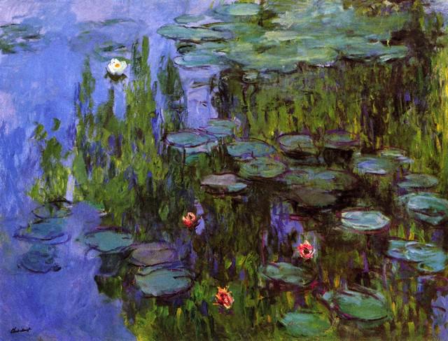 Claude Monet - Gardens: Artist: Claude Monet - Title: Gardens - Medium: Fine Art Reproduction Giclee on Canvas - Image Size: Approximately 15.25 inches x 20 inches - Unframed on Unstretched Canvas - Biography: Claude Monet w
