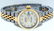 Rolex Ladies Quickset 2 Tone 18K Silver Diamond - 3