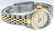Rolex Ladies Quickset 2 Tone 18K Silver Diamond - 4
