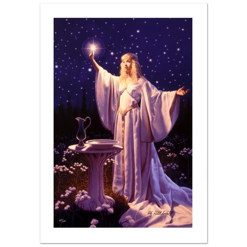 The Ring Of Galadriel by Greg Hildebrandt: Known world wide for his fantasy and science fiction illustrations, Greg Hildebrandt has created an abundance of fascinating artwork including, and most notably his illustration work for J.R.R. Tolkie