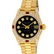 Rolex Ladies 18K Yellow Gold Black Diamond And Ruby - 2