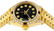 Rolex Ladies 18K Yellow Gold Black Diamond And Ruby - 3