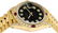 Rolex Ladies 18K Yellow Gold Black Diamond And Ruby - 4