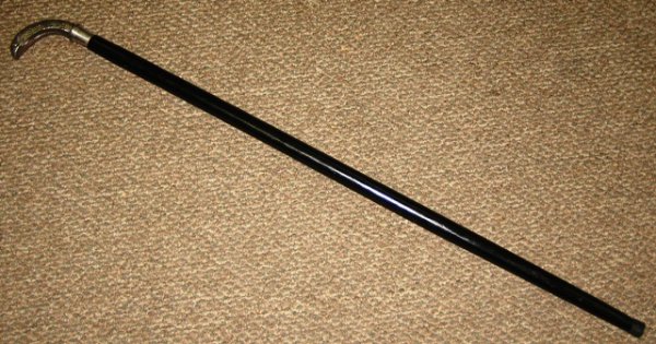 Wood Walking Cane w/ Silver Snake Head Handle: You are bidding on a Wood Walking Cane w/ Silver Snake Head Handle. Check out the great scans! Please email us at seizedauctions@gmail.com with any specific questions. Payment Options We accept all pa