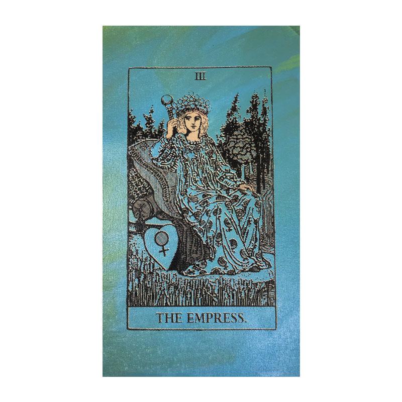 Steve Kaufman (1960-2010), "Tarot, The Empress" Hand: "Tarot, The Empress" is a limited edition hand pulled silkscreen mixed media on canvas by Andy Warhol protege Steve Kaufman (1960-2010). This piece is numbered and 10/50 and hand signed inverso. Inclu