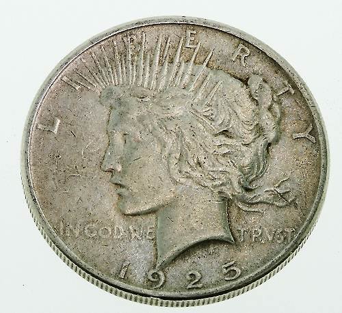 1925 Peace Silver Dollar