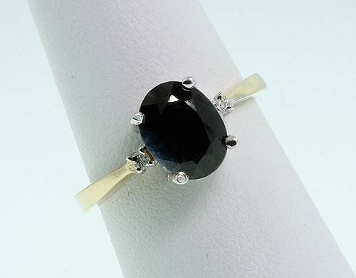 Ladies' Sapphire Diamond Ring 2.58ctw - D41