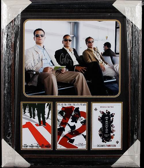 Ocean's 13 Autographed Photo Collage