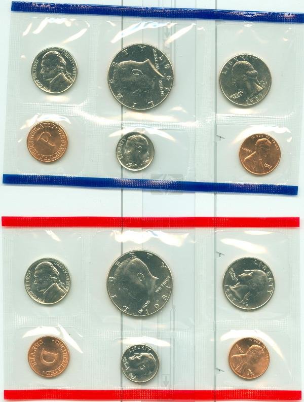 1985 U.S. Mint Uncirculated Set CS33
