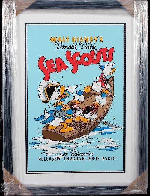 Sea Scout Donald Duck Movie Poster