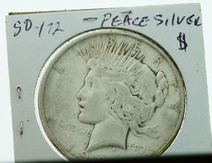 1923 Peace Silver Dollar SD172