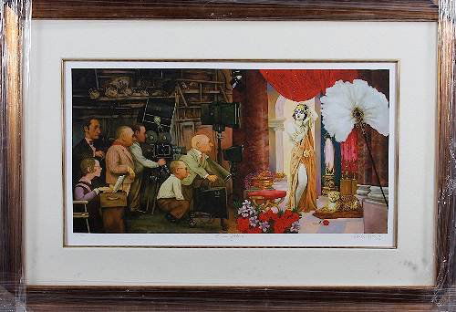 Charles Bragg - Screen Goddess Autographed