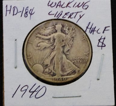 1940 Walking Liberty Half Dollar HD184