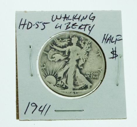 1941 Walking Liberty Half Dollar HD55