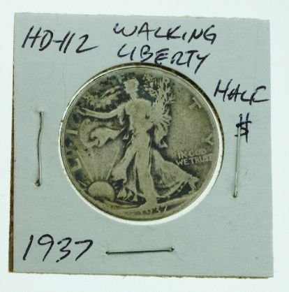 1937 Walking Liberty Half Dollar HD112
