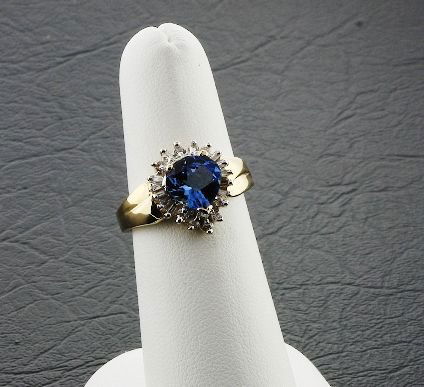 Ladies' Tanzanite Diamond Ring 2.00ctw DG13A