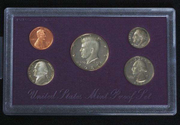 1989 U.S. Mint Silver Proof Set PL6