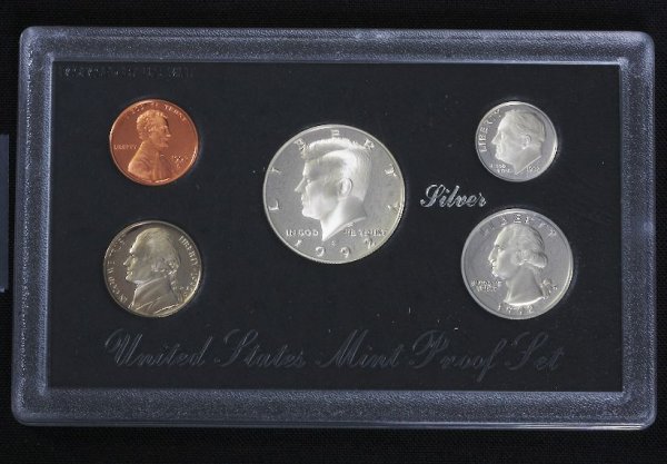 1992 U.S. Mint Silver Proof Set BK2