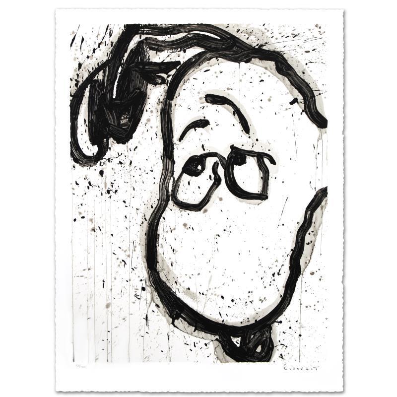 "I Can't Believe my Ears, Darling" Limited Edition Hand: "I Can't Believe my Ears, Darling" is a limited edition hand pulled original lithograph on museum quality deckle-edge paper, numbered and hand signed by Tom Everhart. This is one of the final Everhart