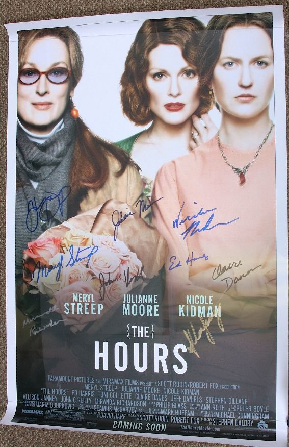 The Hours - Autographed Movie Poster Signed by Mer