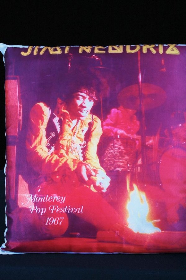 Jimi Hendrix Monterey Pop Collectors Pillow - GG