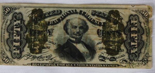 1863 Fifty Cents Bill PM23