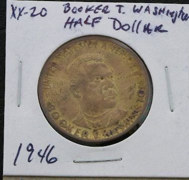 1946 Booker T. Washington Half Dollar XX20