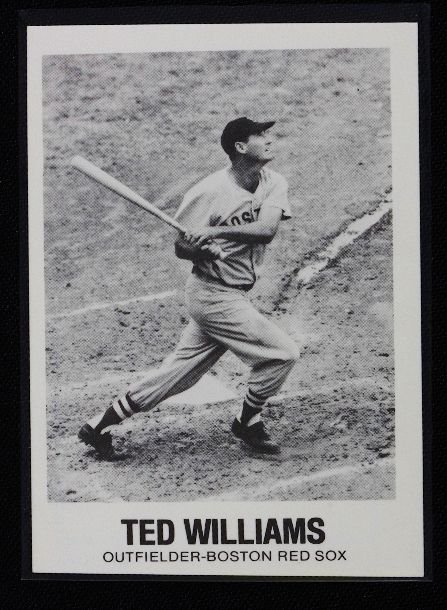 Ted Williams Vintage Baseball Card '77 TCMA C75