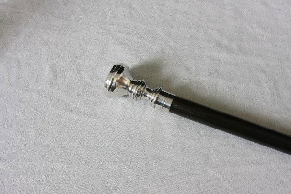Vintage Style Hexagon Handle Wood Walking Cane (10)