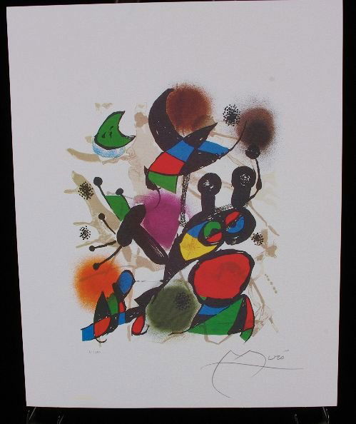 Joan Miro Lithographia II Print