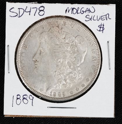 1889 Morgan Silver Dollar SD478