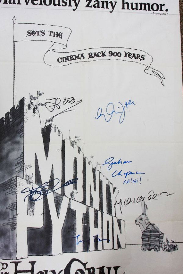 Monty Python & the Holy Grail - Autographed Movie