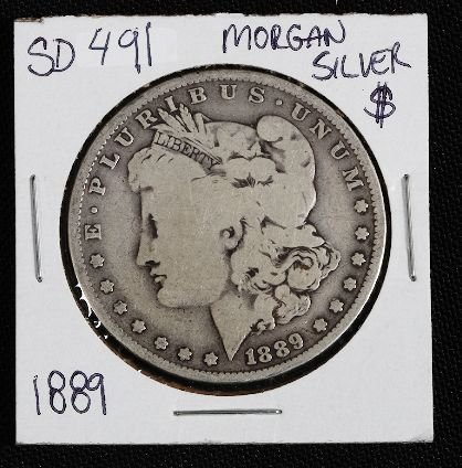 1889 Morgan Silver Dollar SD491